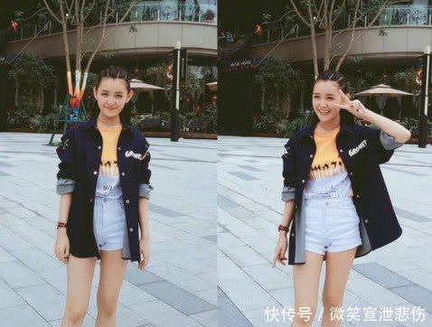 蒋依依裙子比纸还薄就穿出门,仙气满满撞脸迪丽热巴!