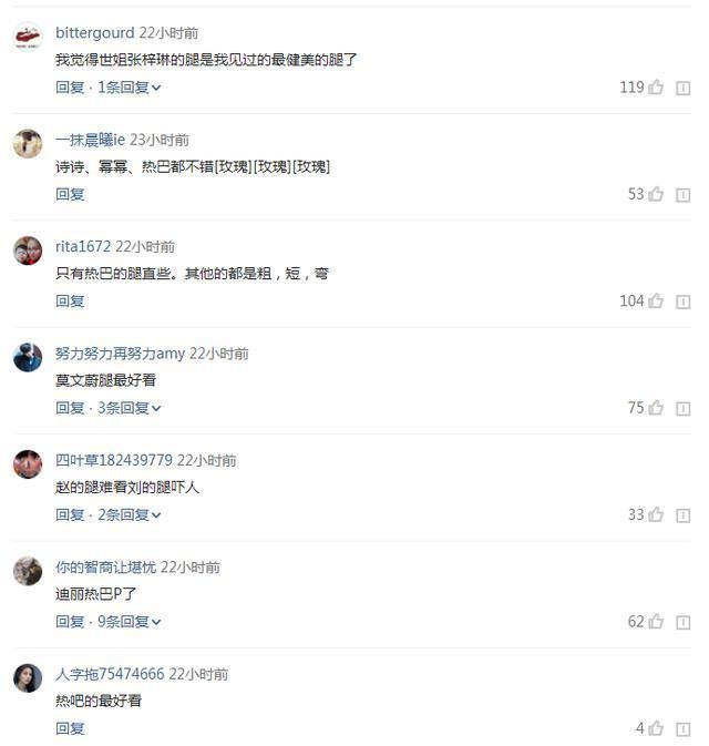 女明星去掉PS以后的腿!刘亦菲、热巴、杨幂、