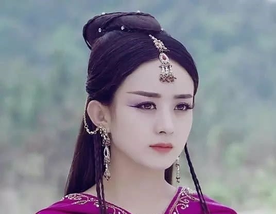  『紫萱』“紫衣”古装女神，元淳，紫萱惊艳，看到她：沦陷了！