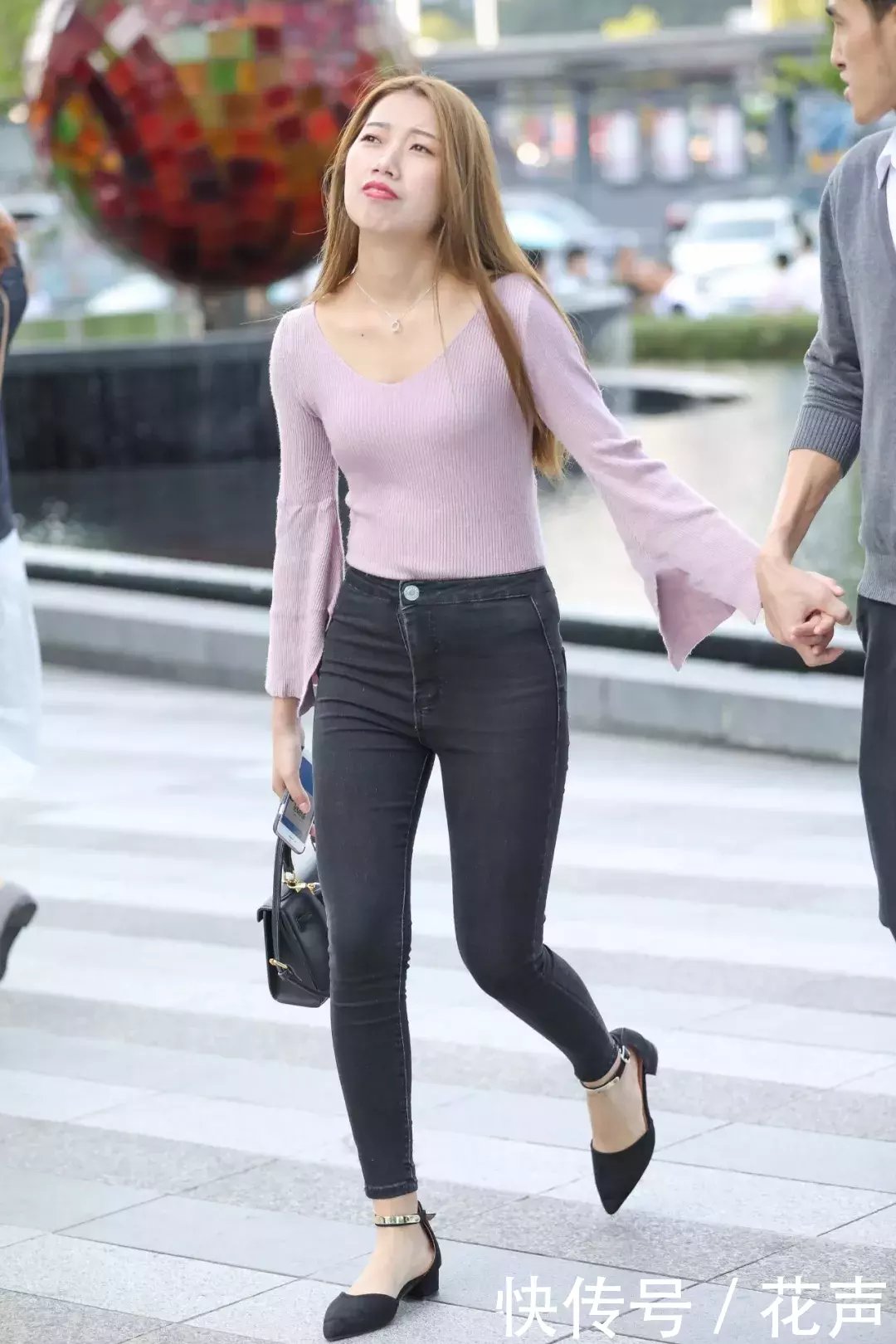 摄影：金发美女淑女范