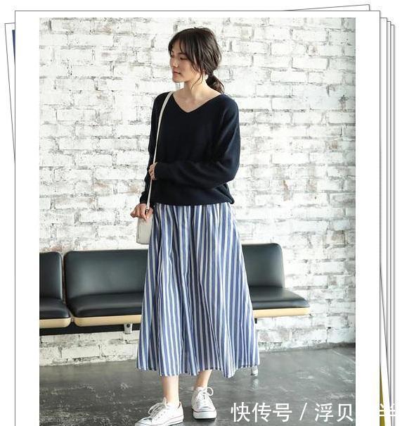 『春夏』春夏不同颜色的长裙搭配示范!掌握了就不会出错的半身裙穿搭技巧
