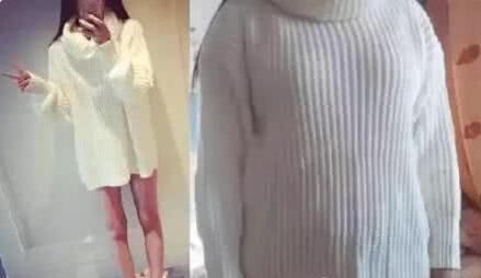 最尿性的买家秀，图二像个拖把，图四像个雪人，最后一个离婚现场