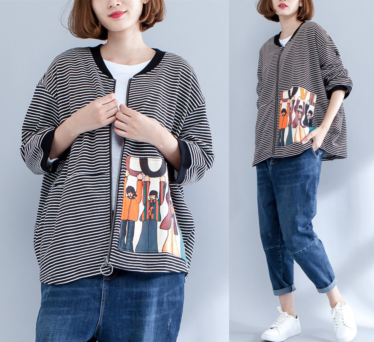 矮个子的媳妇真会打扮，穿上这些新上的秋装，洋气养眼还显高