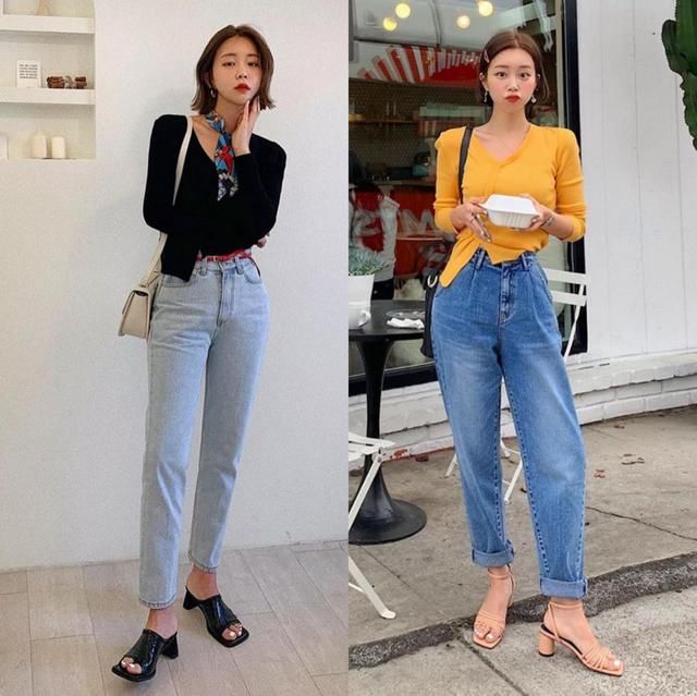  [牛仔裤]同样是穿牛仔裤，为什么别人穿得比你温柔？韩系穿法了解一下