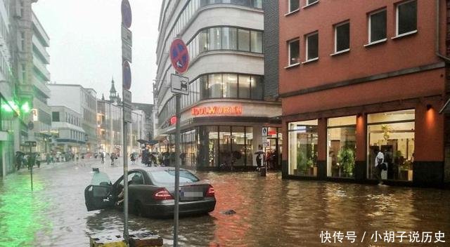 继广州之后，青岛也进入看海模式，德国下水道不管用了