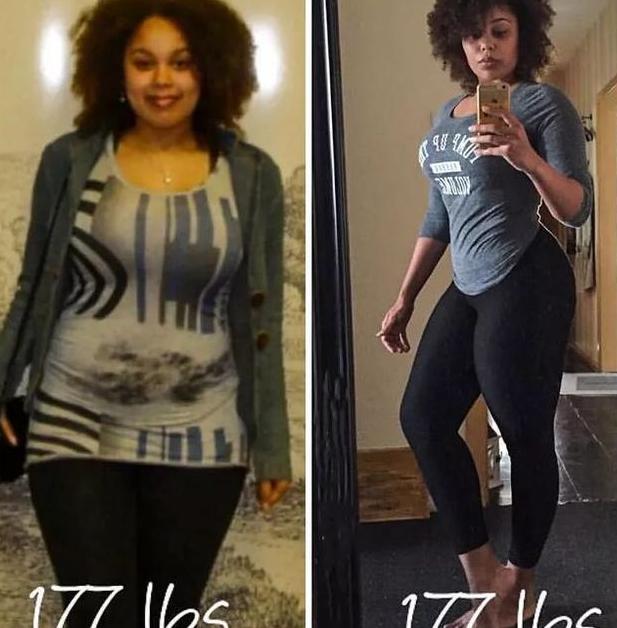 28-同是100斤，练瑜伽和不练瑜伽，身材差别有多大