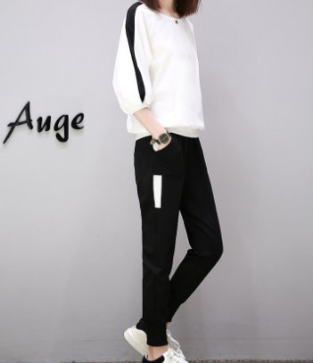 我滴天!160斤的姐姐太会打扮了，显瘦的休闲套装上身，美爆了