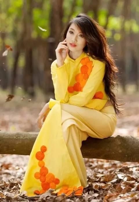  『中国旗袍』越南版旗袍美女，真好看！