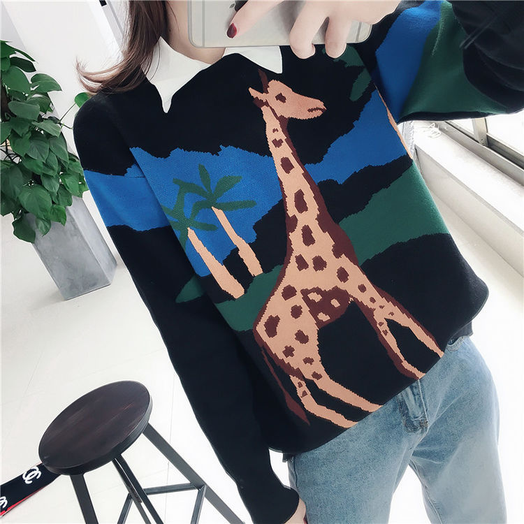 别穿裙子了，9月流行慵懒风毛衣配小脚裤，美翻了