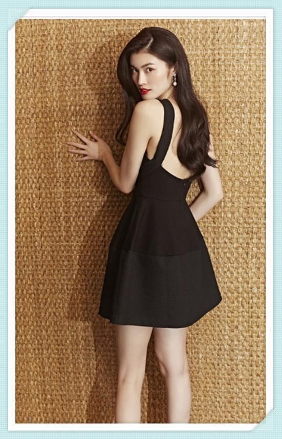 奚梦瑶的气质是不错，可跟何穗一同框，差距立马就出来了！