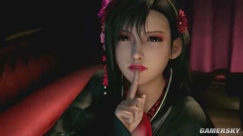  【制版】《最终幻想7：重制版》蒂法爱丽丝全服装演示 克劳德都看呆了