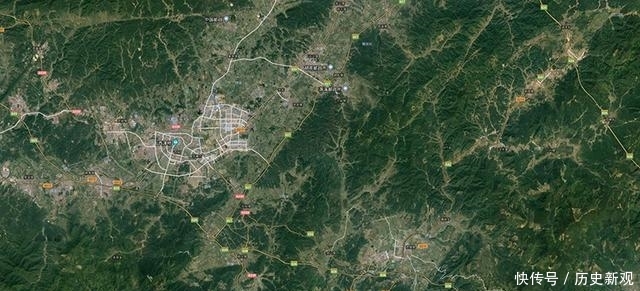 浙江各县级市卫星图PK，谁的建成区最大？义乌慈溪比较霸气！
