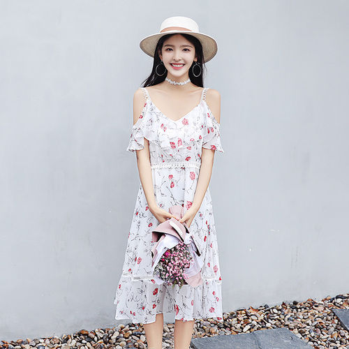 长得漂亮不如穿的漂亮!这样的连衣裙，穿出清新女神范