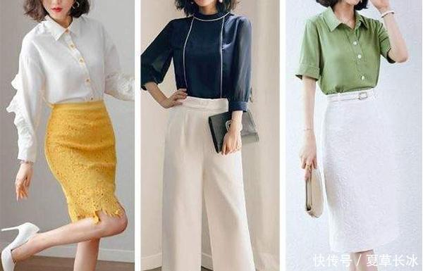  [女人]女人这样穿衬衣，时尚减龄，各种款衣衫都能穿出高级感