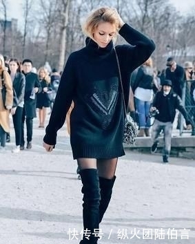 『显胖』不管是穿大衣还是羽绒服,别挑这3种“毛衣”做内搭,显胖还显土