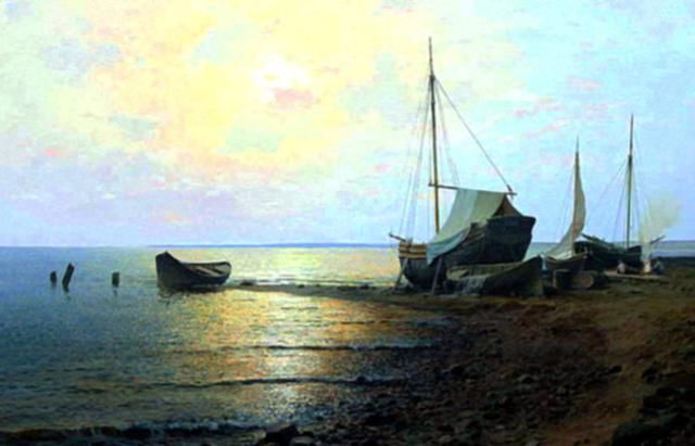 【醉在画中】俄罗斯画家米哈伊尔.费多罗夫风景油画