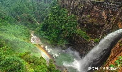 「手机」走进广东大峡谷,拥抱青山绿水蓝天白云,聆听小桥流水!