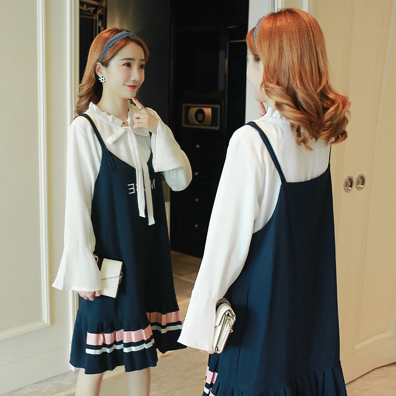 托腹裤好穿但我不爱，更钟情于孕妇裙好穿又好看，天天穿都不腻