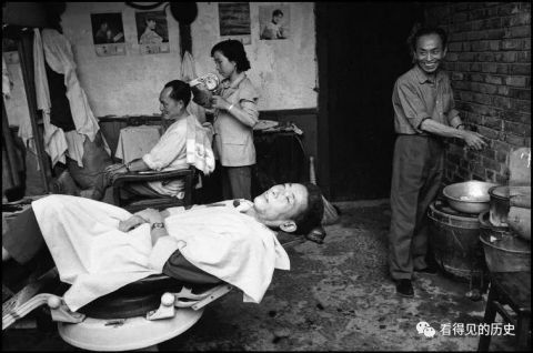 老照片：1984年成都农贸市场