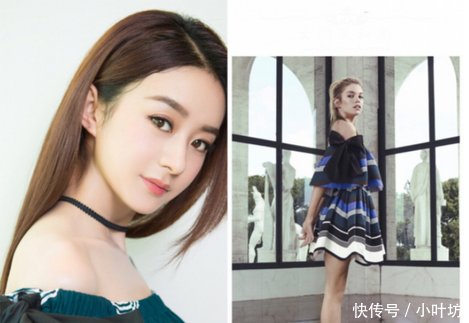 林心如和赵丽颖撞衫1.6万连衣裙，两人的差距咋这么大呢