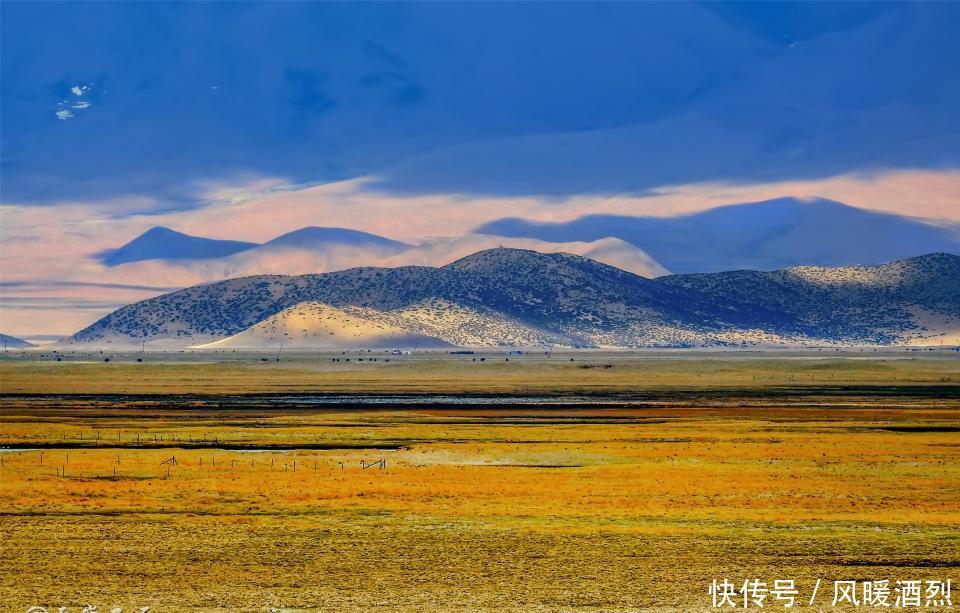 雅鲁藏布江源头的这片五彩沙漠,凄美、奇幻!