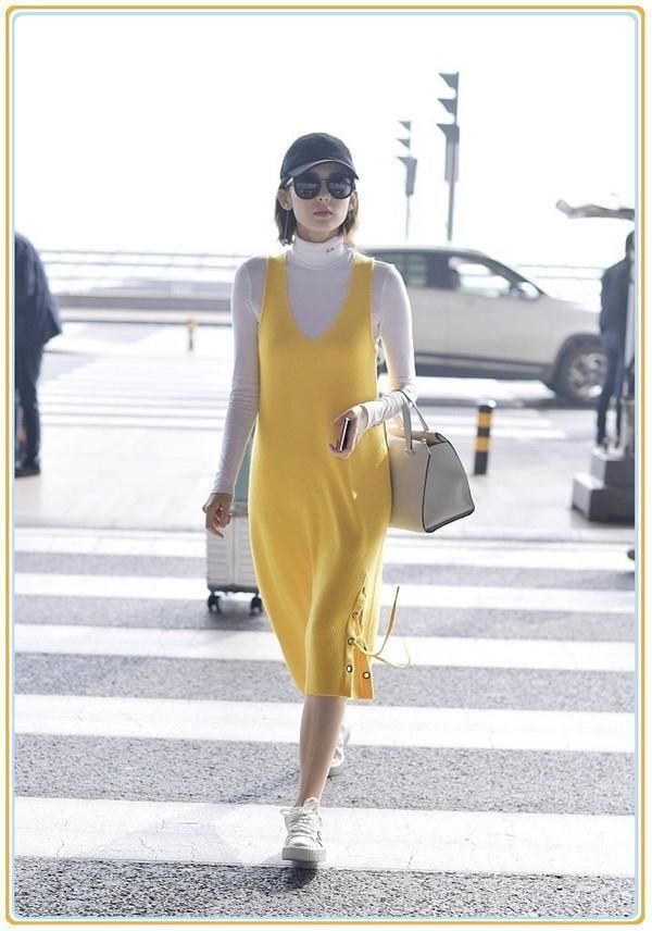 古力娜扎太疯狂了！竟把卫衣当裙子穿，网友：这腿我是服气的！