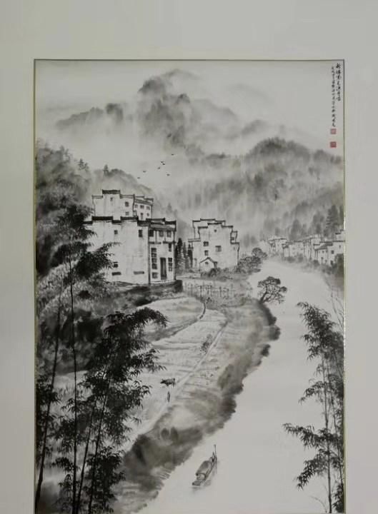  「建国」建国70周年重点推荐艺术家刘国志国画作品欣赏