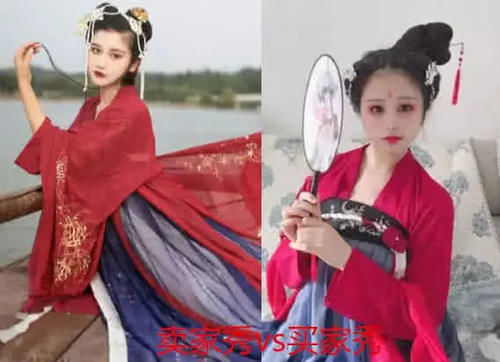  「感觉」让模特看慌了的买家秀，一张比一张仙，基本没模特啥事！