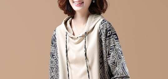 天渐凉别穿裙子,这些卫衣显年轻又好看,四五十女人秋天穿美了