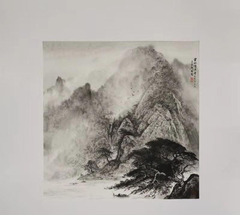  「建国」建国70周年重点推荐艺术家刘国志国画作品欣赏