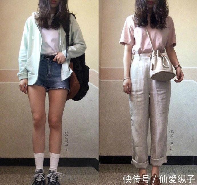 「日常」少女的日常搭配参考,休闲舒适就好看