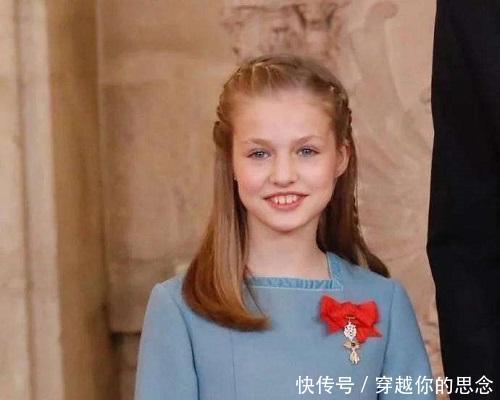 西班牙王后长女气场强大,继承父母的优点,网友