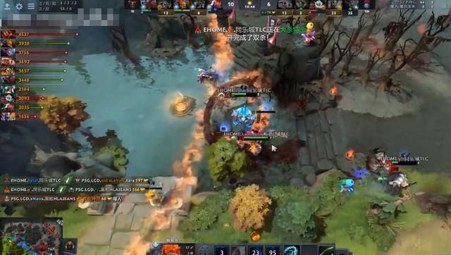 『EHOME』JJB 职业联赛S2小组赛,PSG.LGD 2:0 完胜EHOME