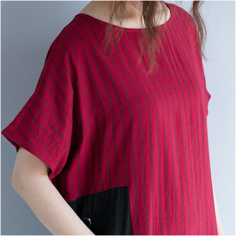 老婆把阔腿裤扔了，换上时下流行的棉麻裙，还别说，真的挺美