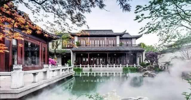  『花园』18个有钱人的院子, 打开豪居新格局, 这才叫中式“花园庭院”