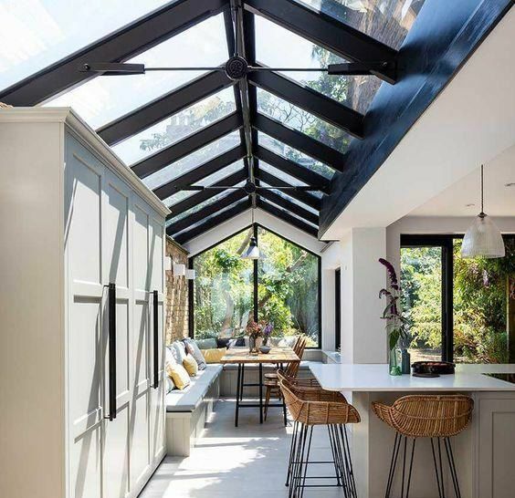  「露台」30个别人家的阳光房，顶楼和一楼的开心了