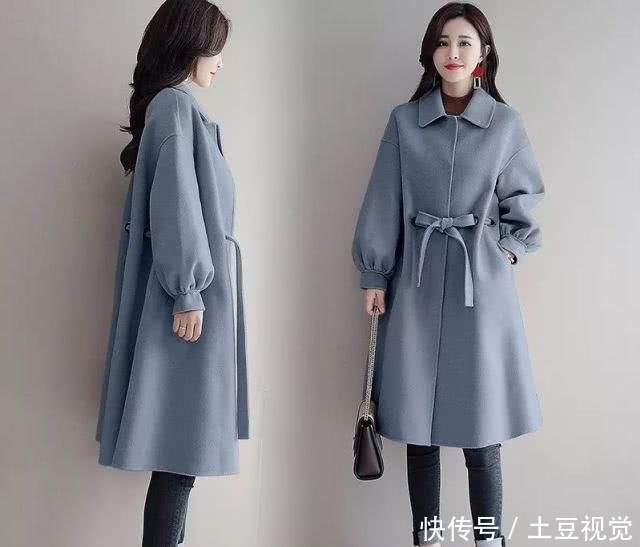  [女人]一个精致的女人冬日离不开羊绒大衣，时髦修身，显得时尚利落