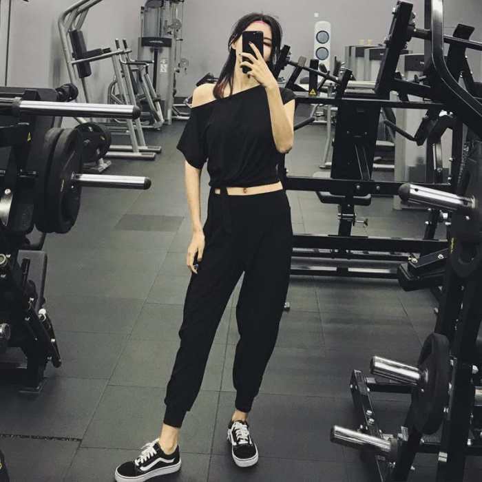 哪个设计师设计的“紧身健身服”, 太性感了, 在健身房不知迷倒多