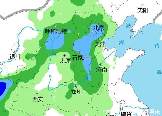 山东 河北 河南降雨正拍马赶来大面积中到大雨将连成片！