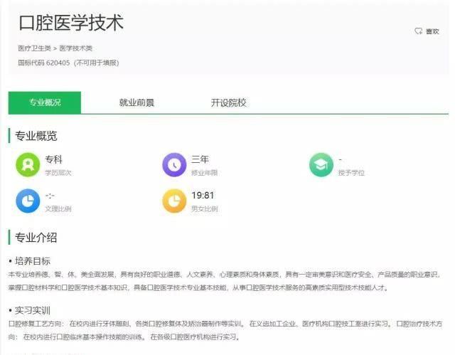院校:上高职院校就要挑个好专业,医学技术类专业介绍和院校推荐