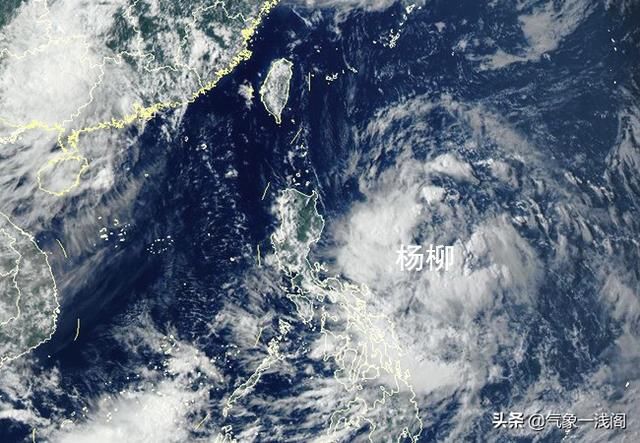  [台风]新台风杨柳稳定8级，或要登陆3次，4次大转弯后，直指海南