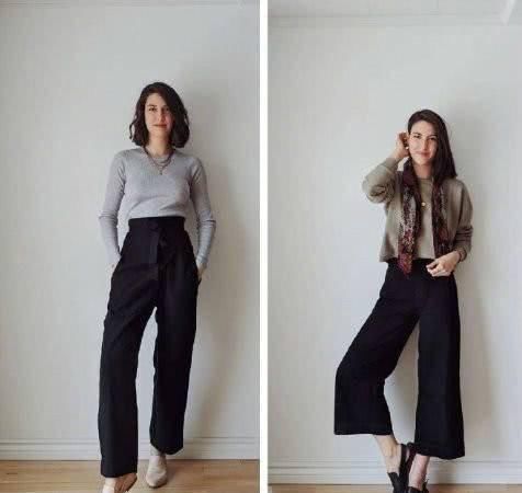  #面料#牛仔裤如何穿出帅气感？18套极简风穿搭示范，低调显品质！