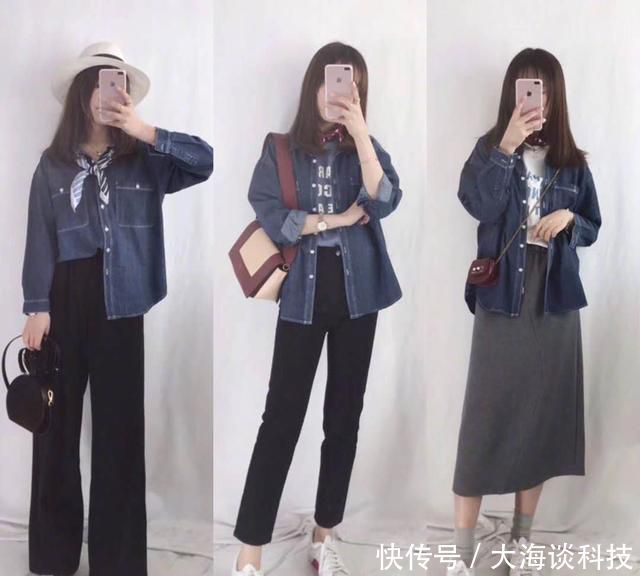  「一看」一种“牛仔装”,27天穿搭不重复,满足春天所有出入场合,一看就会