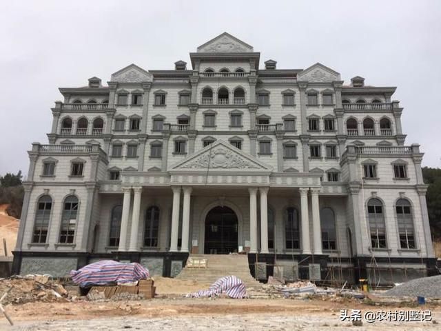 10栋福建农村别墅，堪比皇宫，把广东人都看呆了