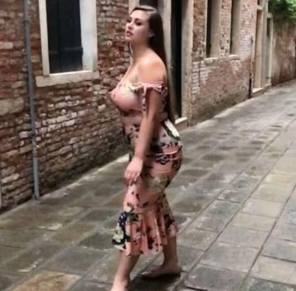 艺术名模体重175，体态匀称丰腴有加，网友大赞肥而不腻！