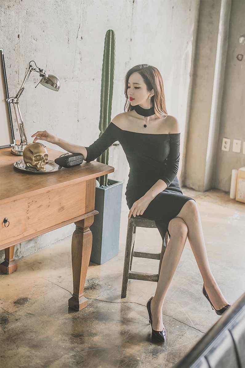 清絮雨伊普斯威奇平肩裙