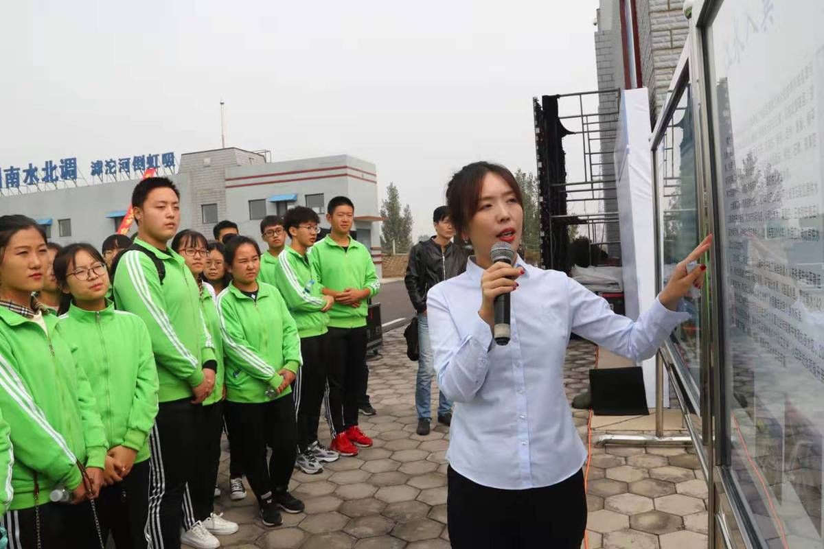  南水北调：南水北调中线滹沱河倒虹吸工程现场举办开放日活动