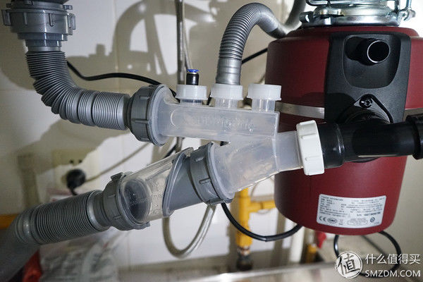 最终还是没逃脱换换换:Submarine 潜水艇 CSQ-2B 双槽垃圾处理器下水管