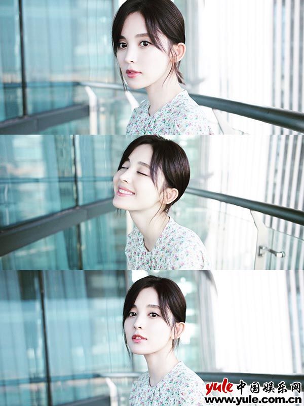 娜扎夏日香草系街拍曝光 灵魂旋舞现鬼马少女力