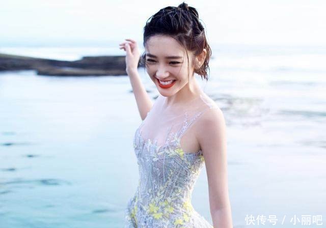 厉害了唐艺昕，穿火了沙滩裙不说，又把彩虹裙给穿火了